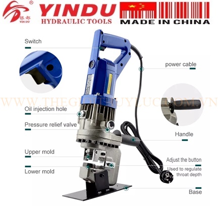 M&aacute;y đột lỗ thủy lực cầm tay MHP-20
