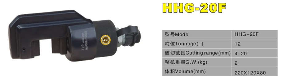 đầu cắt sắt thủy lực phi 20 mm